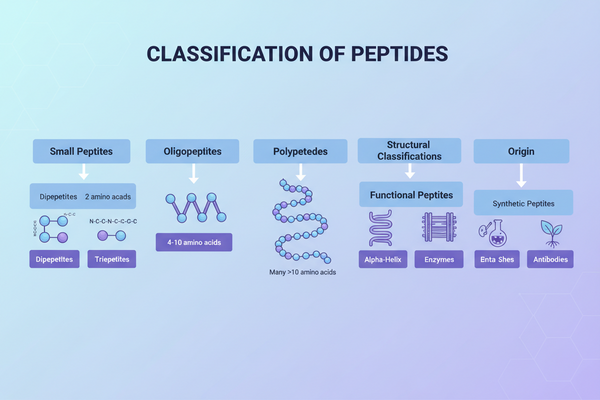 Types of Peptides: A Complete Guide for Researchers