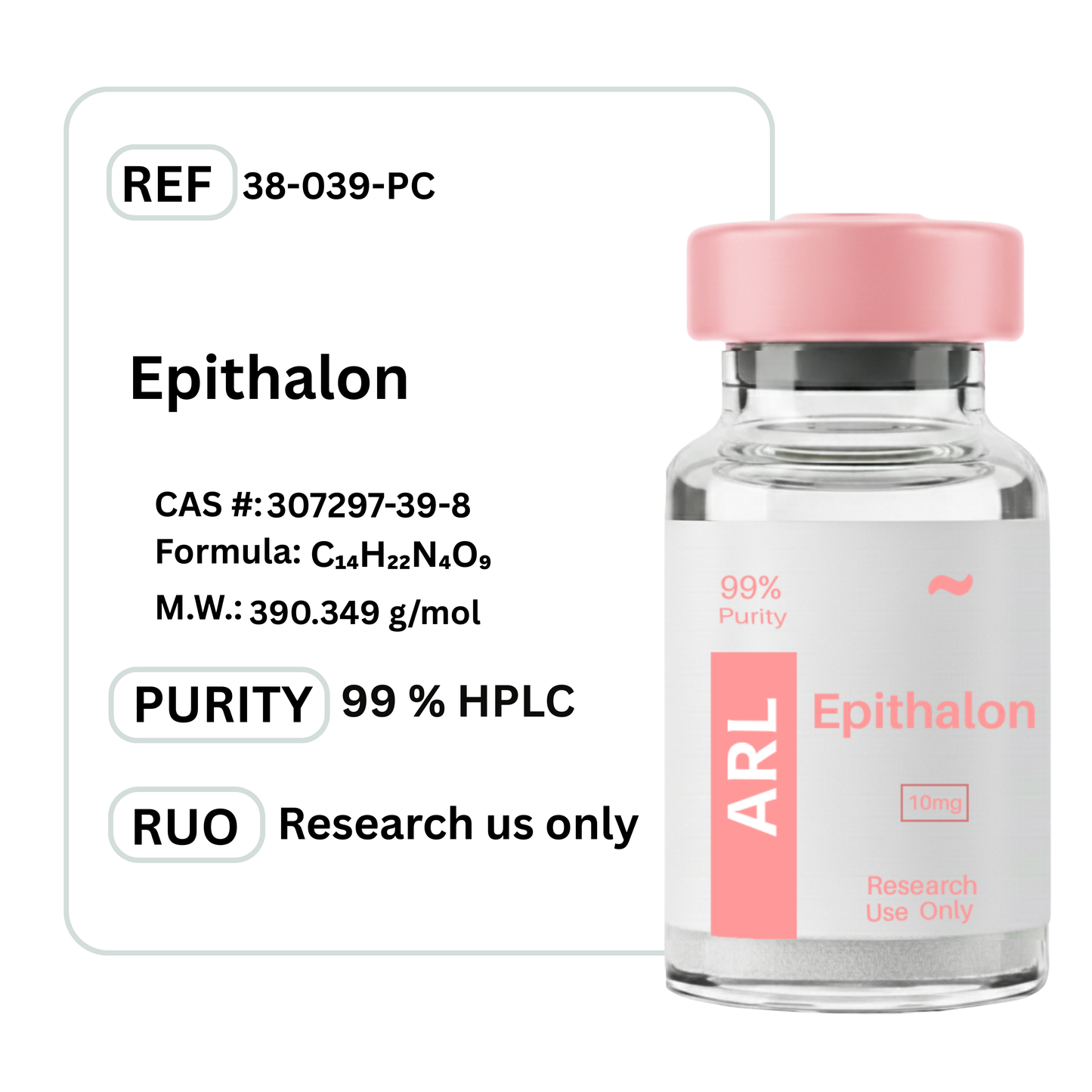 Epitalon (Epithalon) - Premium Research Peptide