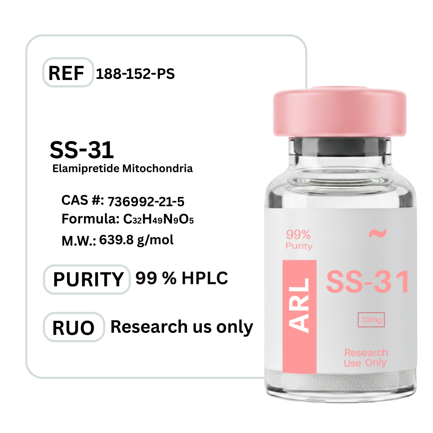 SS-31 - Premium Research Peptide